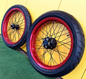 Front + Rear wheel EMP 17 “x2,5” without tire on Sur-Ron X/L1e/Talaria Sting (Kopírovat)