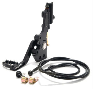 Hydraulická zadní nožní brzda na Talaria Sting