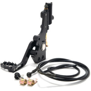 Hydraulická zadní nožní brzda na Talaria Sting