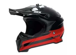 Helmet IMX FMX-02 black/red/white cross enduro