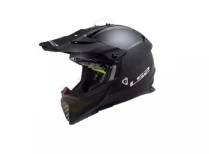 Helmet LS2 MX437 FAST EVO MATT BLACK cross enduro