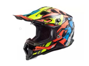 Helmet LS2 MX700 SUBVERTER EVO RASCAL BL. ORANGE cross enduro