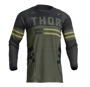 Thor Pulse Combat cross enduro jersey green