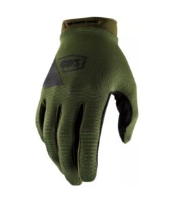 Motorcycle Gloves 100% Procent Ridecamp Fatigue - green
