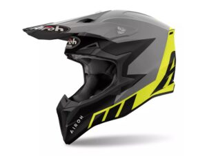 Helmet Airoh Wraaap Reloaded Yellow Matt - WRA-R31 cross enduro