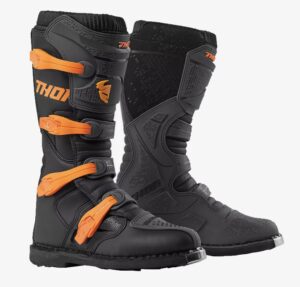Motocross shoes Thor Blitz XP S9 Enduro orange