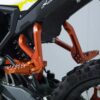 Passenger footrest mounting + foot pegs on Sur-Ron Ultra Bee