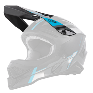 O´Neal kšilt pro přilbu 3SRS VISION černá/šedá/modrá