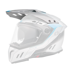 O´Neal kšilt pro přilbu SIERRA RS ECHO šedá/modrá