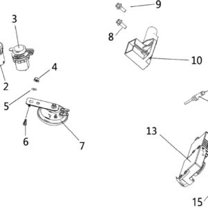 levý spínač Sur-Ron