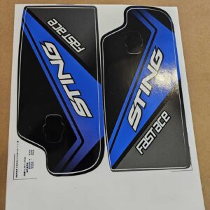 samolepka chrániče vidlice Sting R modrá Talaria