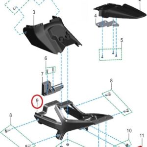 podsedlový rám Sting Talaria