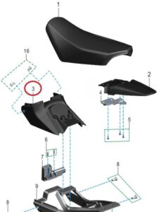 plast pod sedlo k zámku  Sting Talaria