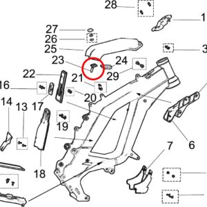 protikus zámku baterie Sur-Ron