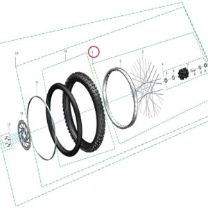 přední kolo Pro Talaria