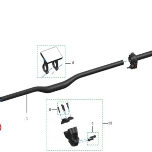 spínač levý Sting 3-1 Talaria