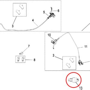 brzdový spínač Sur-Ron