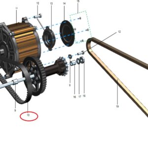 řemen originál XXX HTD 8M-16MM Talaria