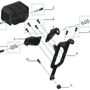 blikač přední levý Sting Talaria