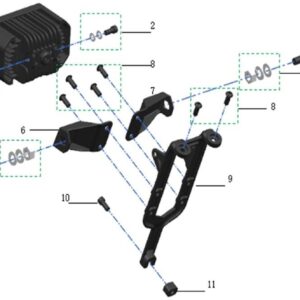 blikač přední pravý Sting Talaria