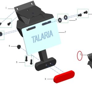 držák RZ alu Sting Talaria