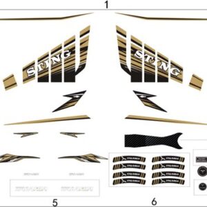 Samolepky originál Talaria Sting Talaria