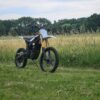 Talaria Komodo MX černá bílé plasty Talaria