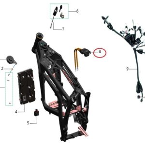 kabelový svazek akumulátoru Komodo Talaria