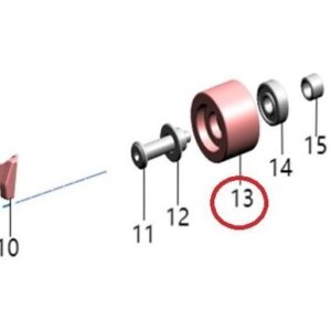 rolna řetězu Talaria Komodo