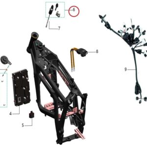 sada zámků Komodo Talaria