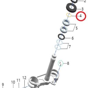 o kroužek 27.3×1.8 Talaria
