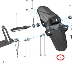 zadní blatník L1e XXX Talaria